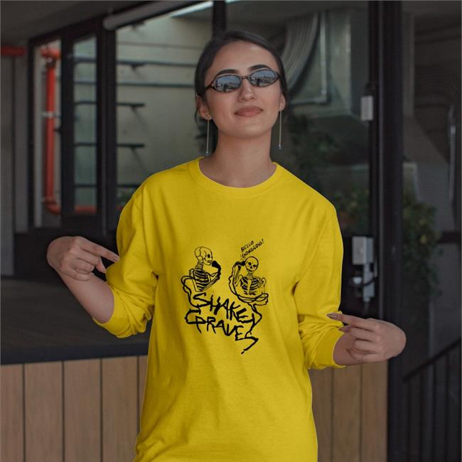 Shakey Graves Merch Gold Hello Gorgeous T Shirt