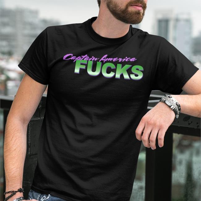 Captain America Fucks Tee Shirt Key'shawn Watkins #Blm Keywatkins51299