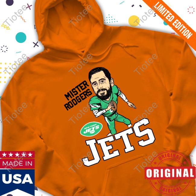 Official New York Jets Aaron Rodgers Homage Green Caricature Tee Shirt New York Jets Aaron Rodgers Homage Green Caricature Shirt