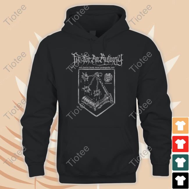 Anti Fascist Heavy Metal Propaganda Unit Sweatshirt