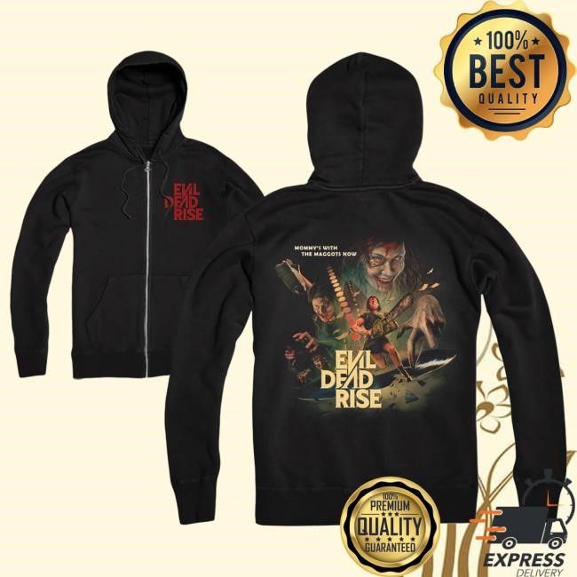 Official Cavity Colors Merch Store Shop Evil Dead Rise - Zip Up Hoodie CavityColors