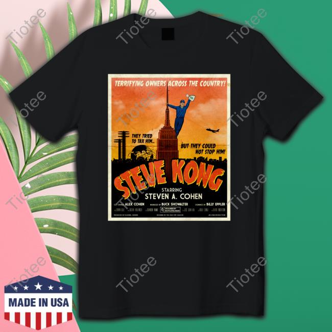 Athlete Logos Terrifying Owners Across The Country Steve Kong Shirt