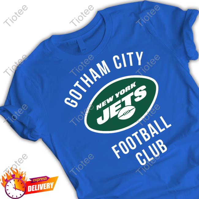 Gotham City New York Jets Football Club Tee Shirt Robert Saleh