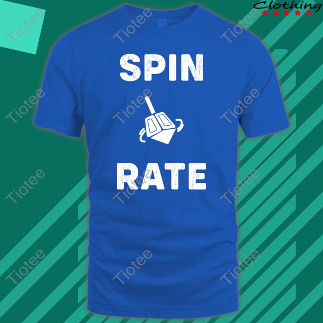 Official Spin Rate Israel Baseball Tee