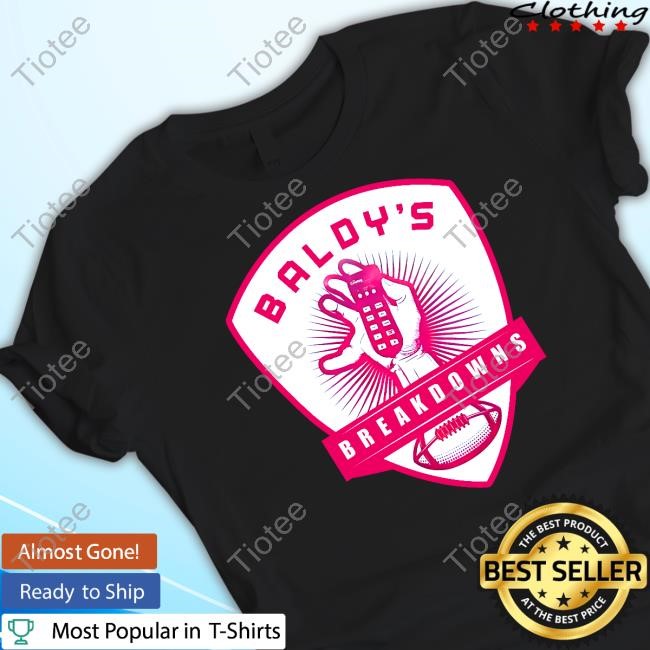 Brian Baldinger Wearing Baldy's Breakdowns Long Sleeve T Shirt
