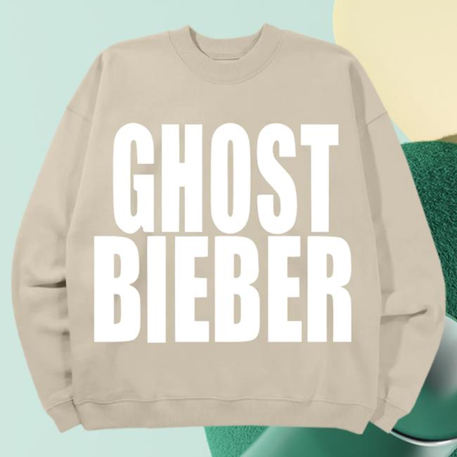 Official Justin Bieber Merch Store Shop Justin Bieber Ghost Bieber Hooded Sweatshirt II JustinBieber Apparel Clothing