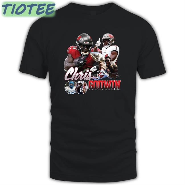 Tom Brady Chris Godwin Classic Unisex Shirt 2022 Black Greg Auman