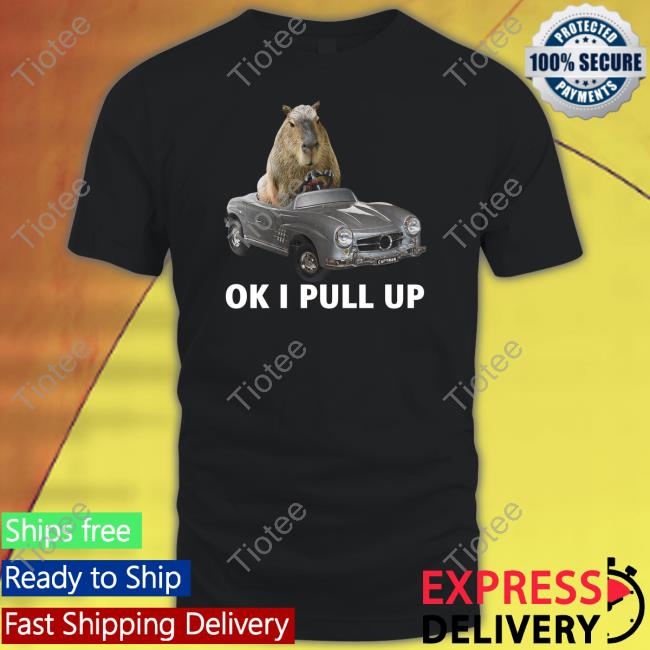 Capybara Man Capy Car Tank Top Ok I Pull Up