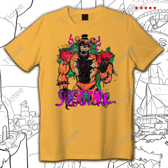 Official Superstarr Glamrock Freddy Hot Shirt