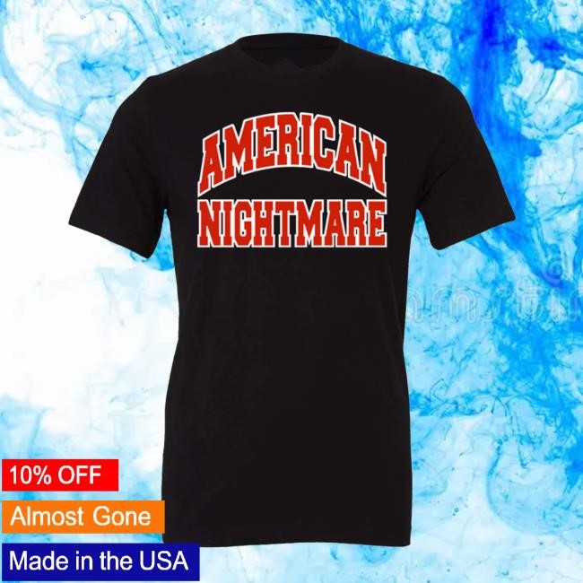 American Nightmare 2000 Varsity New Shirt – Heartworm Press