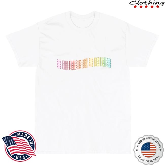 Demi Lovato Official Merch Store My Girlfriends Are My Boyfriend Pride T Shirt Demi Lovato Clothing Shop Demi Lovato Apparel