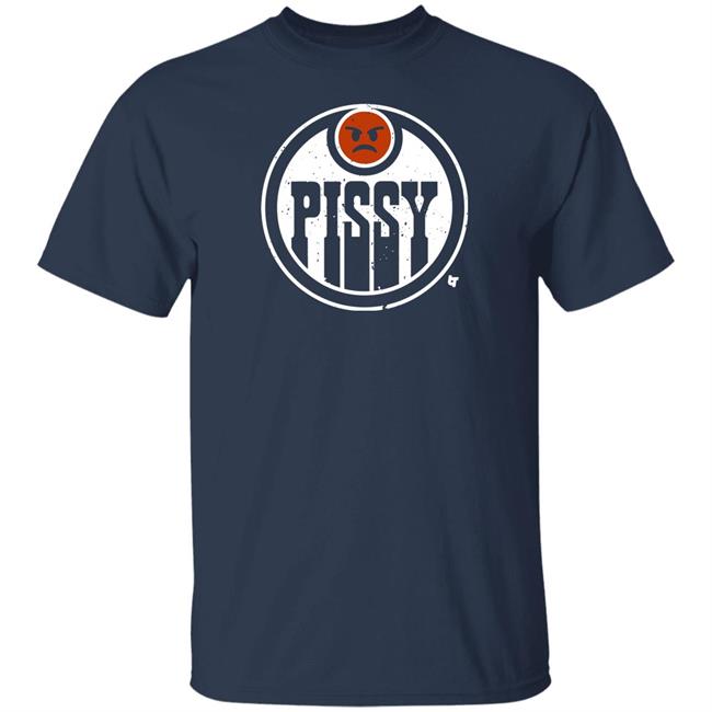 Greg Wyshynski BreakingT Pissy Reporter Edmonton Hockey T Shirt