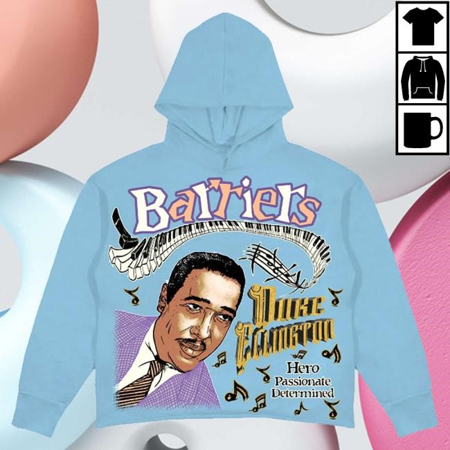 Official Barriers Worldwide Clothing Barriers Duke Ellington Attractive Hoodie