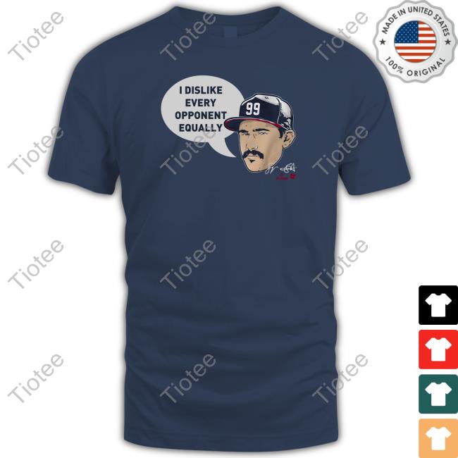 Breakingt Spencer Strider I Dislike Every Opponent Equally Tee