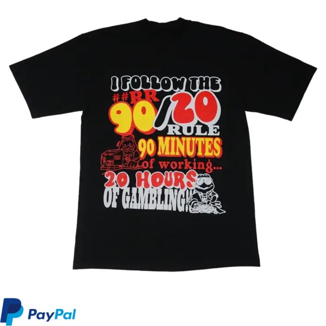 Kankan Merch 90/20 Shirt Kankanreallyrich