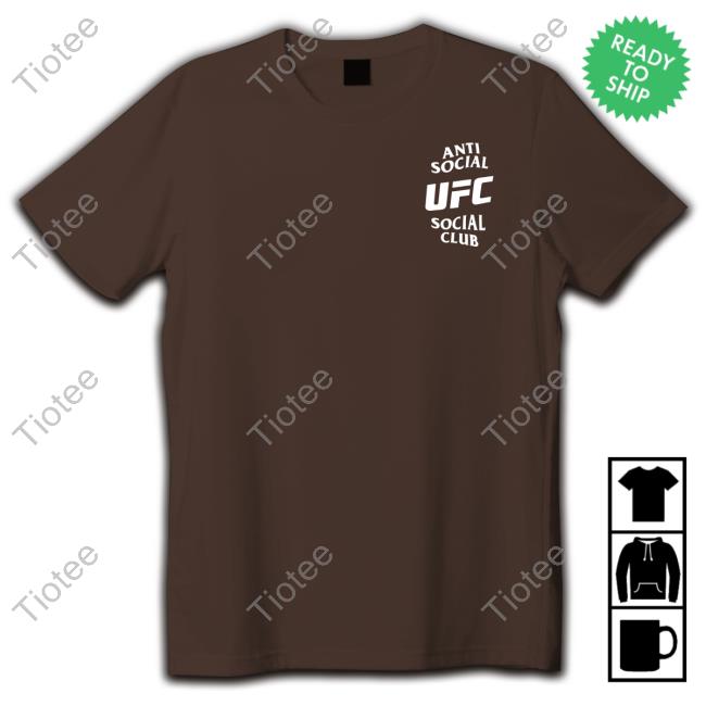 Anti Social Social Club X Ufc Hoodie
