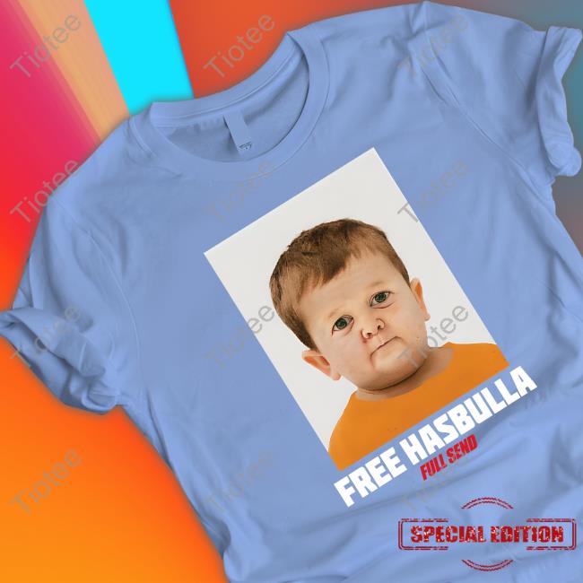 Official Free Hasbulla Mugshot Shirt