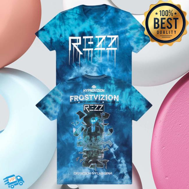 Official REZZ - FROSTVIZION 23 - Tie Dye T Shirt