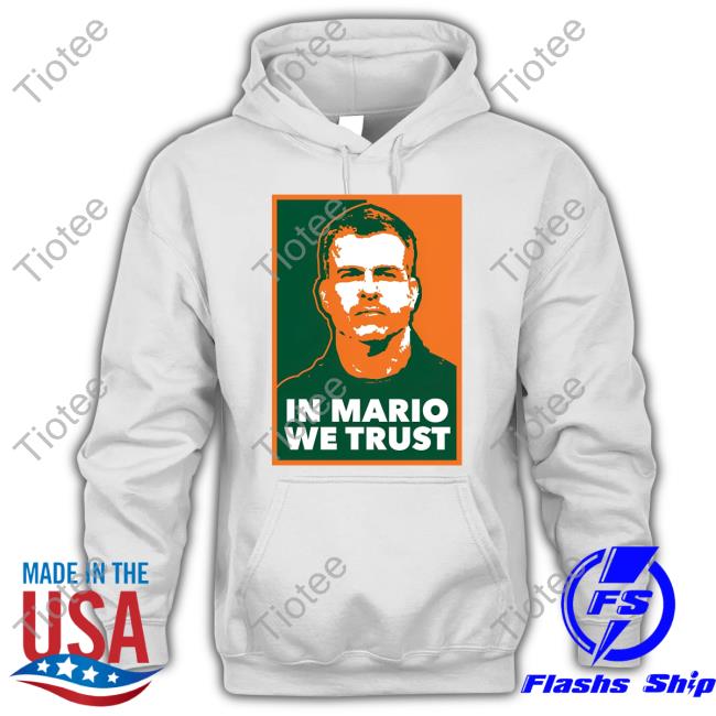 Jackson Carver In Mario We Trust Long Sleeve Tee Shirt