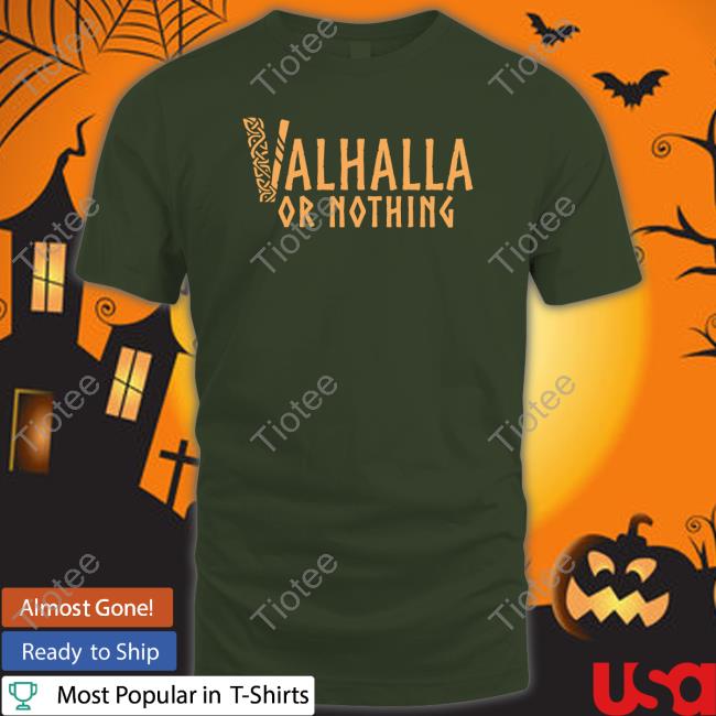Shop Floki Valhalla Or Nothing Hoodie