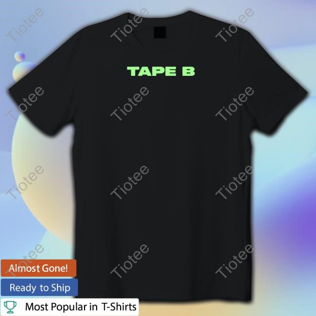 Tape B Tour 2024 Black Tee