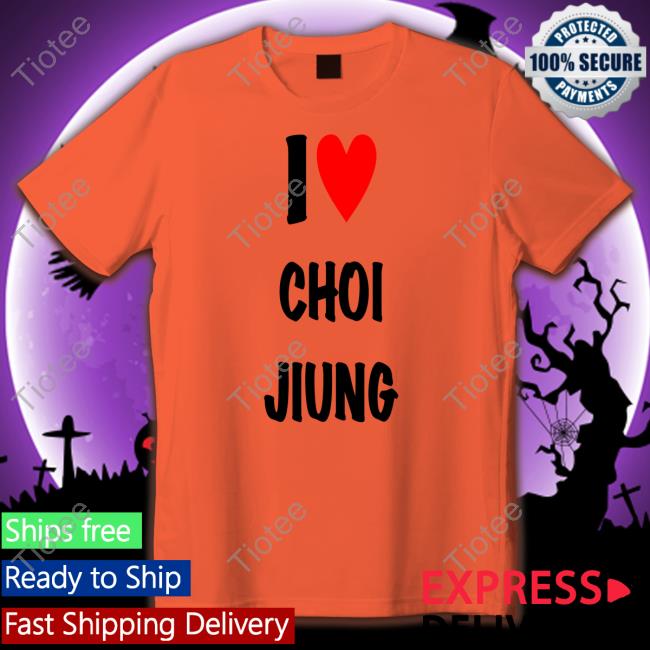 I Love Choi Jiung Sweatshirts Jiungzgf