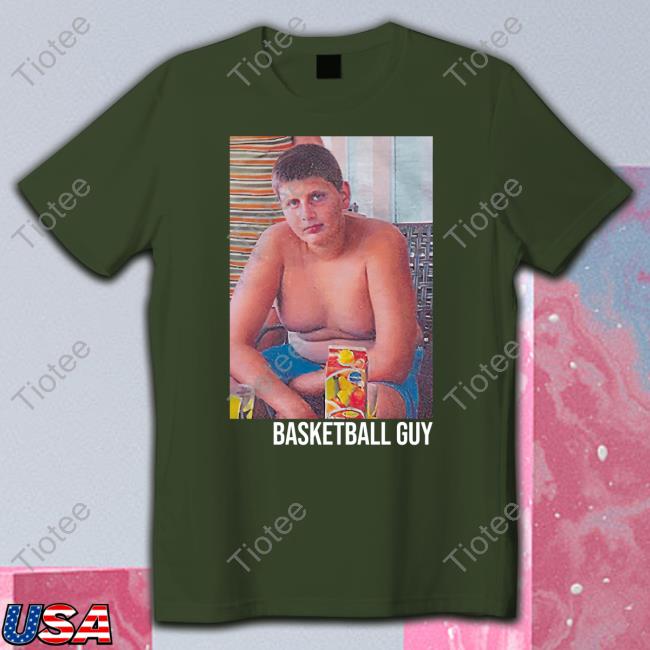 Official Barstool Sports Store Basketball Guy Den Tee