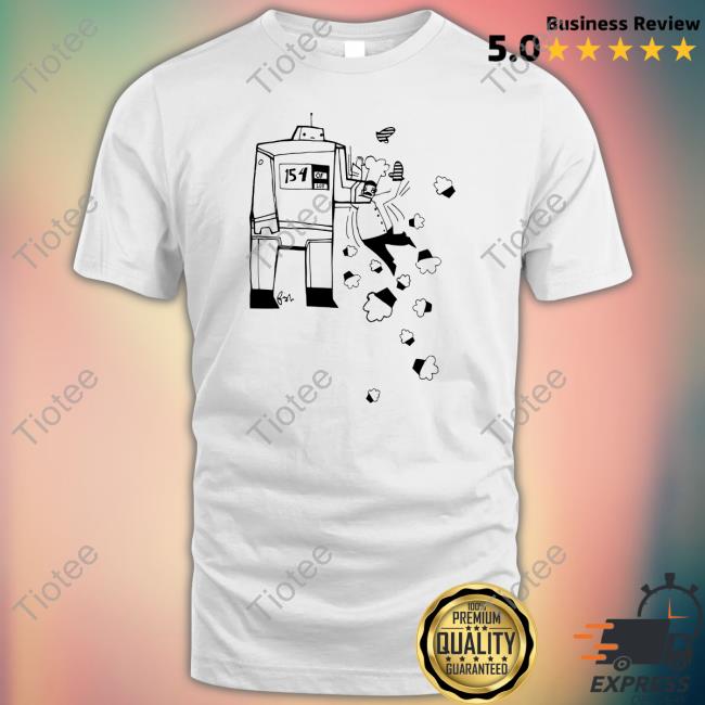 Official Johnny Cupcakes Merch Jc Vault Robot Cupcakes #'D 154 / 200 T Shirts