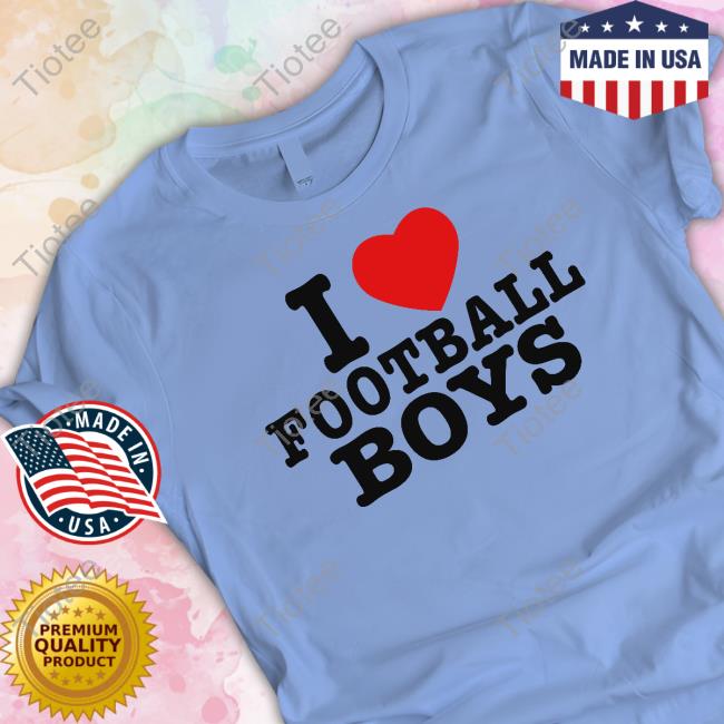 I Love Football Boys Long Sleeve T Shirt