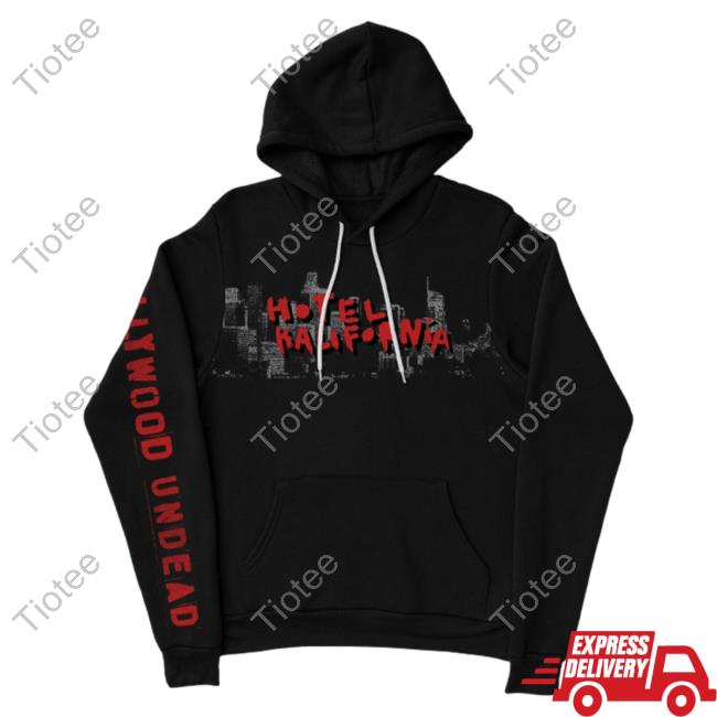 Official Hollywood Undead Merch Hotel Kalifornia Hoodie