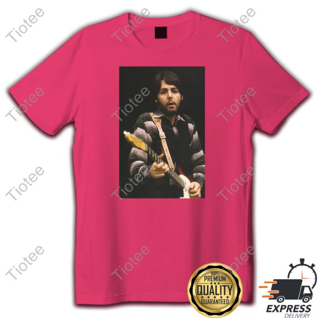 Paul McCartney Photo by Linda McCartney 1969 Shirt