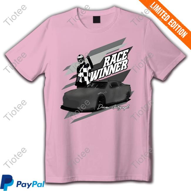23Xi Racing Shop Tyler Reddick 2023 EchoPark Automotive Race Winner Driver Autograph T Shirt Alanis King