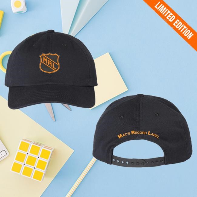 MRL Hockey Black Cap Mac DeMarco Merch Store Official
