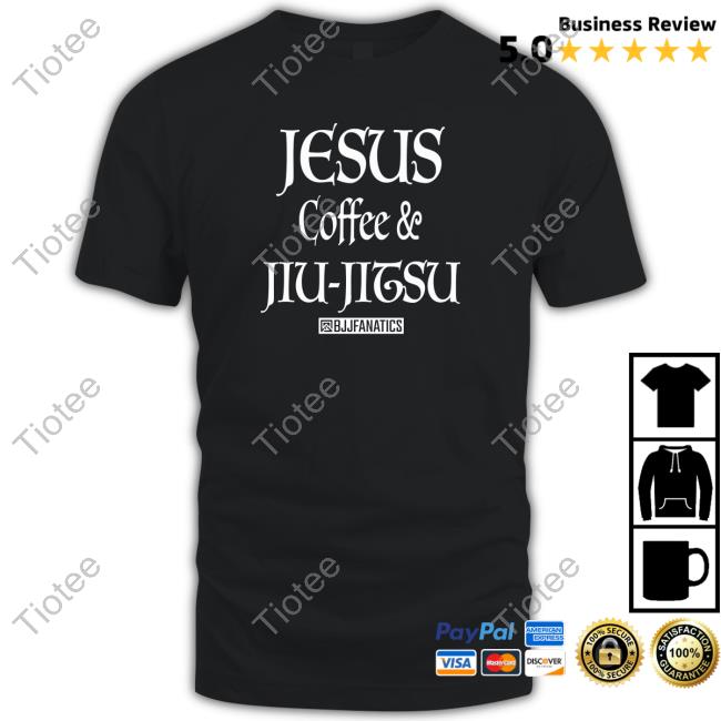Official Jesus Coffee And Jiu Jitsu Sweatshirt
