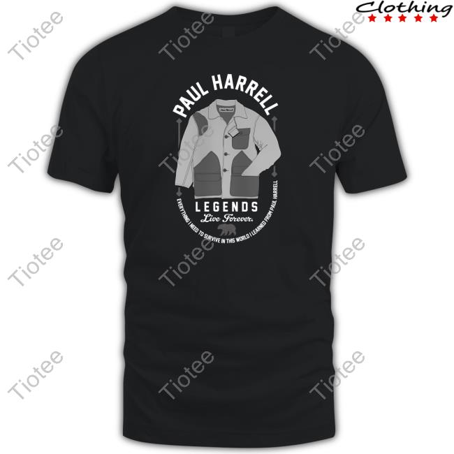 Tristar Trading Merch Paul Harrell Legends Live Forever Fundraiser Hooded