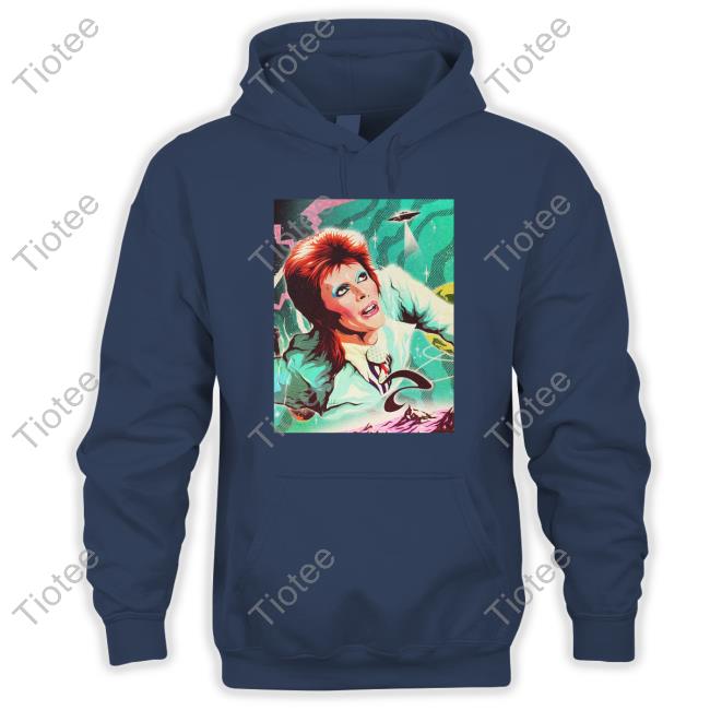 Nordacious Merch Galactic Bowie Long Sleeved T Shirt