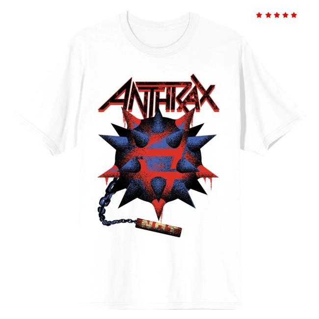 Anthrax Pentathrax New Shirt Mace Anthrax Merch