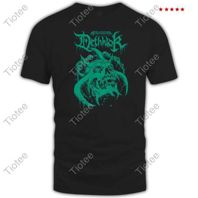Official Dethklok Merch Shop Metalocalypse Dethklok Deadface Crewneck Sweatshirt
