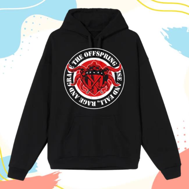 The Offspring Merch Shop Rise And Fall Rage Shirt Offspring Apparel