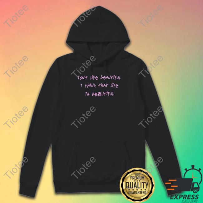 Lil Peep Merch Official Isn't Life Beautiful I Think That Life Is Beautiful Cap
