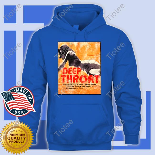 Spikedbrowniez Store Deep Throat How Far Does A Girl Have To Go Tount Angle Her Tingle T-Shirt