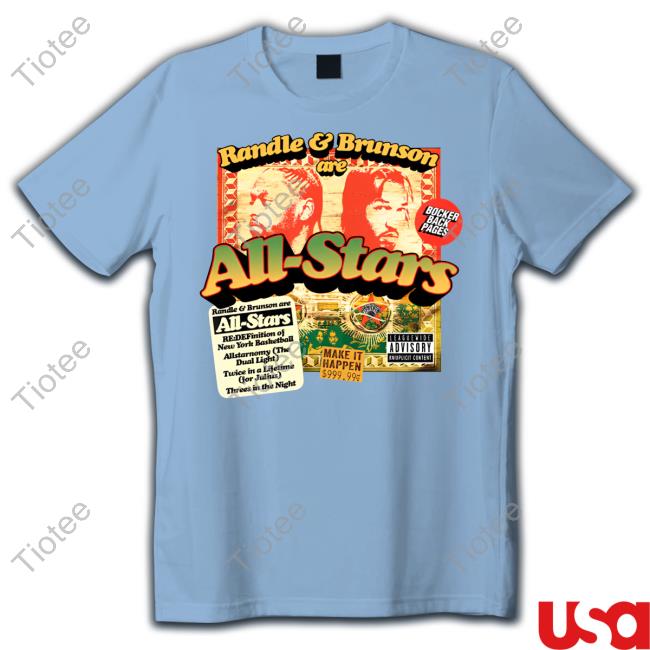Bockerbackpages Shop Drandle And Brunson Are All-Stars Shirt