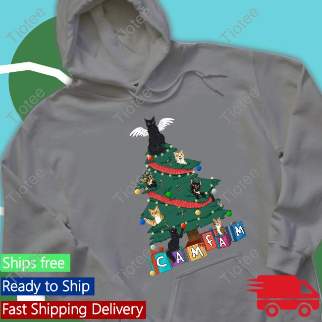 Cam Fam Christmas Long Sleeve T Shirt