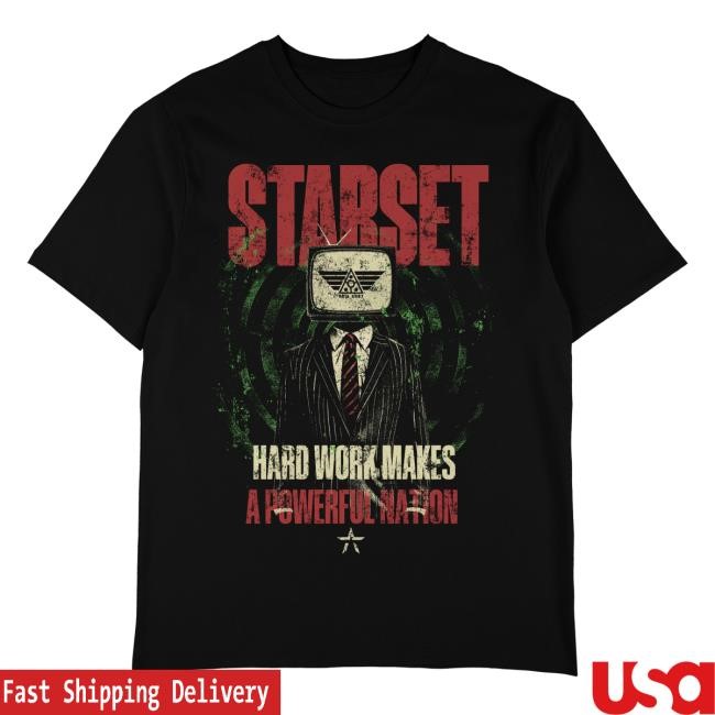 Hard Work New Shirt – Starset Merchandise