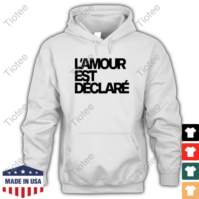 Official Ahmet Erozan Seçil Erzan L'amour Est Declare T-Shirt