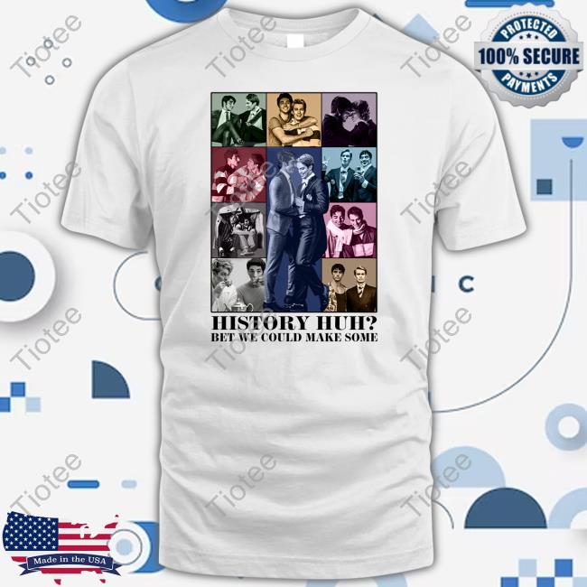 Brookprime History, Huh? Red White And Royal Blue Shirt