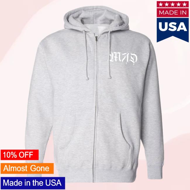 Eaj Store Merch Mad Zip-Up Crew neck - Heather Grey