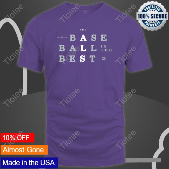 Official Baseball Is The Best Shirt Slangs On Sports Cap