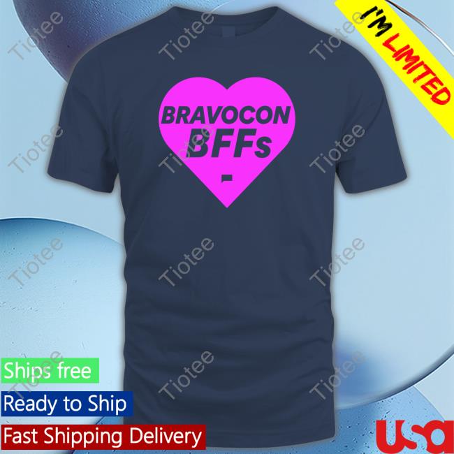 Shop By Bravo Merch Bravocon Bff Long Sleeve Official Bravocon Bff T-Shirt