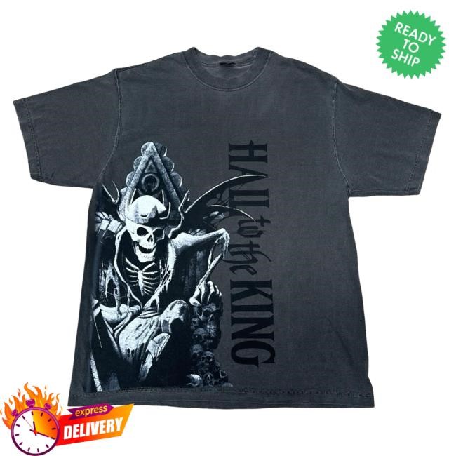 Official Avenged Sevenfold Merch Store Shop A7x World Hail to the King - Garment Dye Tshirt Avengedsevenfold